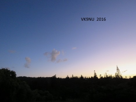 View at Burnt Pine, Norfolk Island